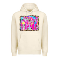 Tofu Hot Girl Summer Tie Dye Leopard Premium Hoodie - CowCowDesign