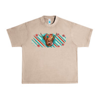 Cow Floral Urban Heavy Tee | Teevron