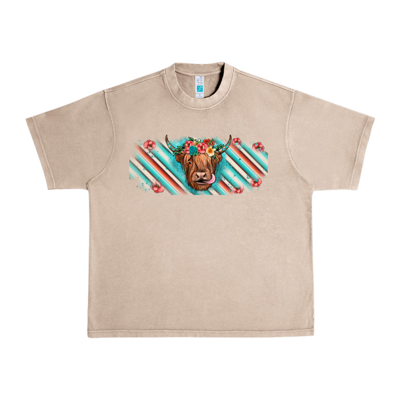 Cow Floral Urban Heavy Tee by JahusDesignShop | Teevron