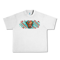 Lunar Rock cow floral Urban Heavy Tee - JahusDesignShop