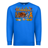 True Royal thankful mama and turkey bbs Premium Sweatshirt - BundleAndBundleShop
