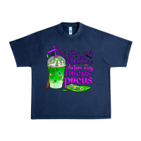 Navy this witch needs coffee before any hocus pocus Urban Heavy Tee - BundleAndBundleShop