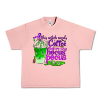 Salmon this witch needs coffee before any hocus pocus Urban Heavy Tee - BundleAndBundleShop