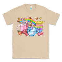 Mushroom Unicorn Coffee Cup With Star Bbs Classic Tee - BundleAndBundleShop