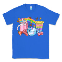True Royal Unicorn Coffee Cup With Star Bbs Classic Tee - BundleAndBundleShop