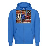 True Royal usa Zipper Hoodie - CowGirlArtShop
