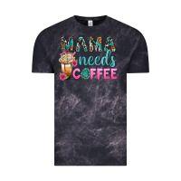 Cloud Black Mama Needs Coffee Bbs Vintage Tee - BundleAndBundleShop