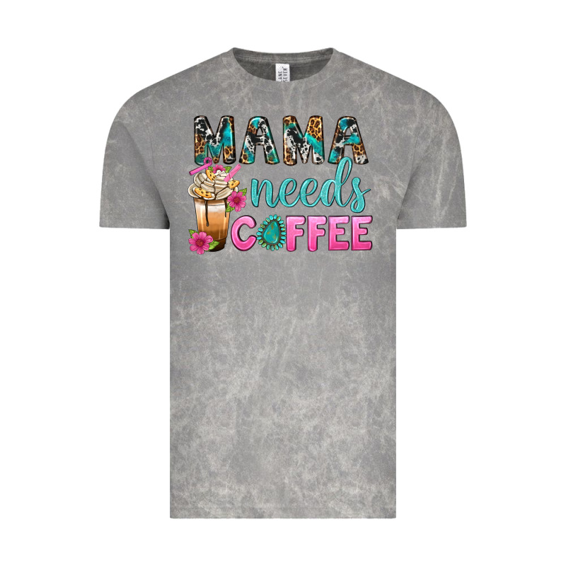 Mama Needs Coffee Bbs Vintage Tee by BundleAndBundleShop | Teevron