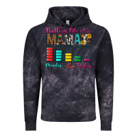 Cloud Black Battery Life Of A Mama Vintage Hoodie - BundleAndBundleShop