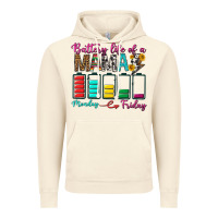 Vintage Artic Battery Life Of A Mama Vintage Hoodie - BundleAndBundleShop