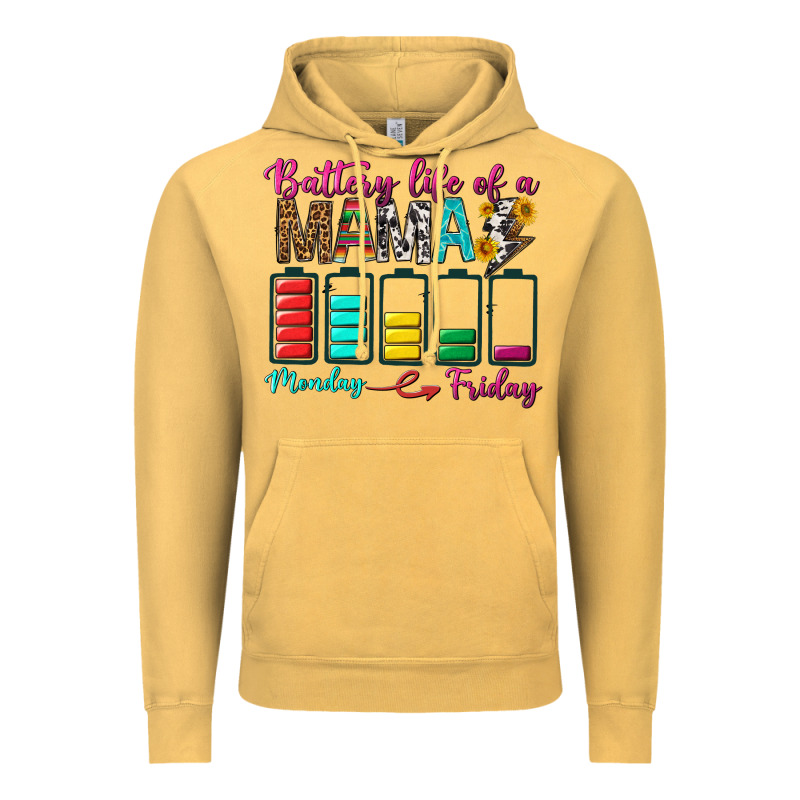 Battery Life Of A Mama Vintage Hoodie by BundleAndBundleShop | Teevron