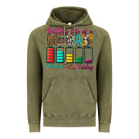 Vintage Olive Battery Life Of A Mama Vintage Hoodie - BundleAndBundleShop