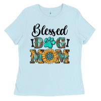 Blessed Dog Mom Ladies Tee | Teevron