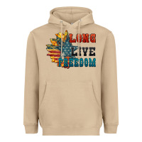 Mushroom Long live freedom Heavyweight Hoodie - FaDigitalArtStudio