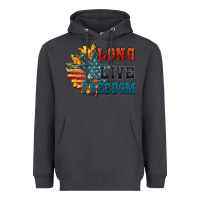 Smoke Long live freedom Heavyweight Hoodie - FaDigitalArtStudio
