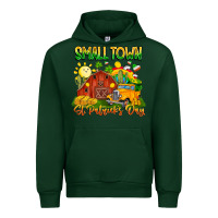 Forest Green small town st patricks day Urban Hoodie - CowhideDigitalArt