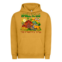 Pigment Peanut Butter small town st patricks day Urban Hoodie - CowhideDigitalArt