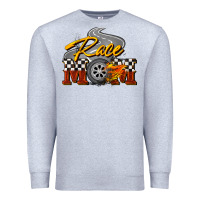 Heather Grey Race mom Mother's Day Premium Sweatshirt - FaDigitalArtStudio