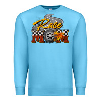 Ocean Blue Race mom Mother's Day Premium Sweatshirt - FaDigitalArtStudio