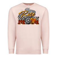 Pale Pink Race mom Mother's Day Premium Sweatshirt - FaDigitalArtStudio
