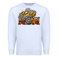 White Race mom Mother's Day Premium Sweatshirt - FaDigitalArtStudio
