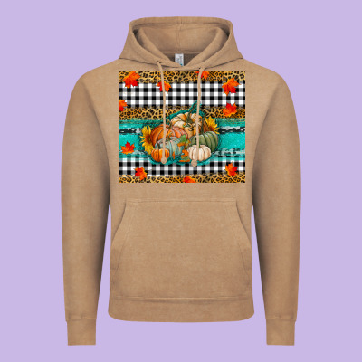 Pumpkins Vintage Hoodie Designed By Ranaportraitstore