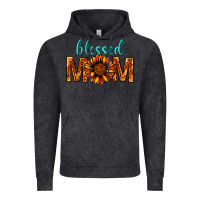 Vintage Black Blessed Mom Vintage Hoodie - BundleAndBundleShop