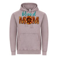 Vintage Zinc Blessed Mom Vintage Hoodie - BundleAndBundleShop