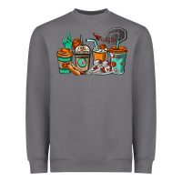Storm Basketball coffee cups Heavyweight Sweatshirt - NancyCooperArtShop