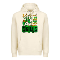 Tofu St. Patrick's I don't need luck i have skills Premium Hoodie - OliviaCreatesArt