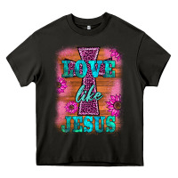 Asphalt love like jesus Heavy Core Tee - BarkalooDesign