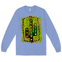 Colony Blue Cactus Leopard Frame Long Sleeve Tee - Bettercallsaul