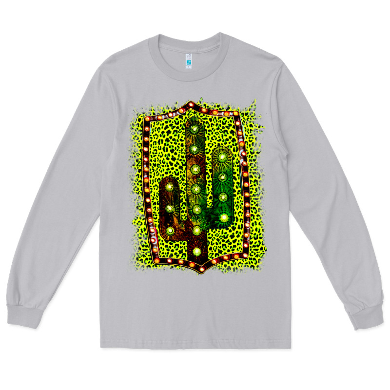 Cactus Leopard Frame Long Sleeve Tee by Bettercallsaul | Teevron