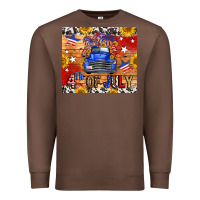 Chestnut Fourth Of July Truck Premium Sweatshirt - FaDigitalArtStudio