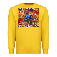 Lemon Fourth Of July Truck Premium Sweatshirt - FaDigitalArtStudio