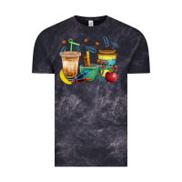 Cloud Black School Boy Coffee Cup Bbs Vintage Tee - BundleAndBundleShop