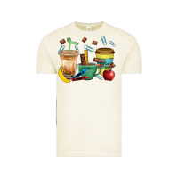 Vintage Arctic School Boy Coffee Cup Bbs Vintage Tee - BundleAndBundleShop