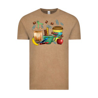 School Boy Coffee Cup Bbs Vintage Tee | Teevron