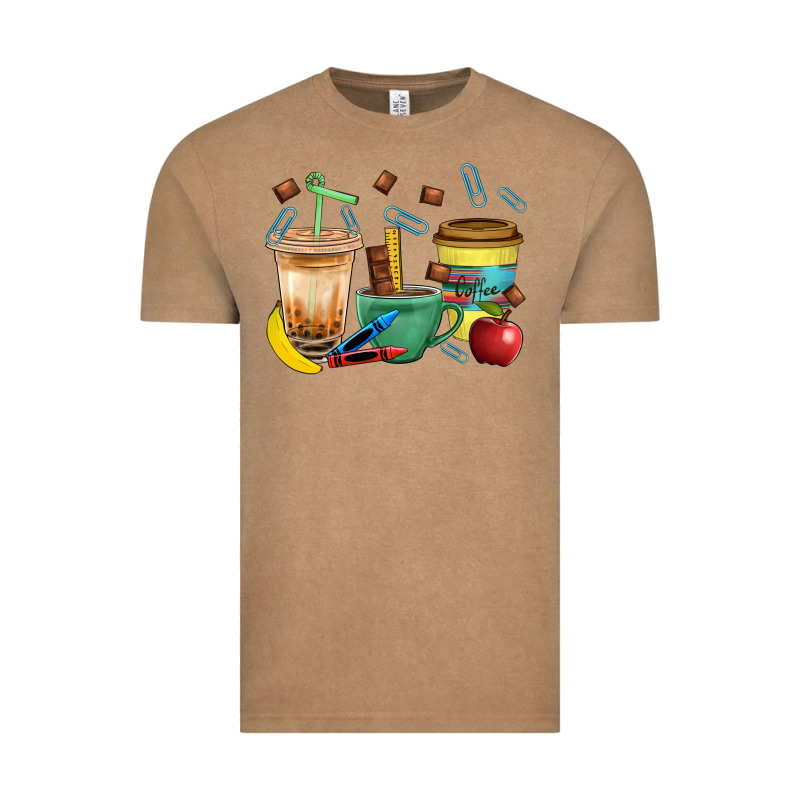 School Boy Coffee Cup Bbs Vintage Tee by BundleAndBundleShop | Teevron
