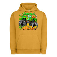 Pigment Peanut Butter Shamrock Crusher Urban Hoodie - CowhideDigitalArt