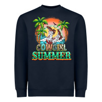Navy Cowgirl summer Heavyweight Sweatshirt - NancyCooperArtShop
