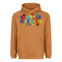 Embrace Differences Heavyweight Hoodie | Teevron