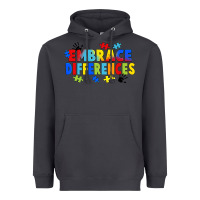 Smoke Embrace differences Heavyweight Hoodie - FaDigitalArtStudio
