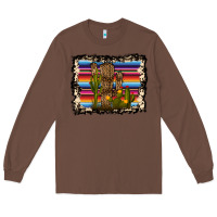 Chestnut Serape Cactus Long Sleeve Tee - Bettercallsaul