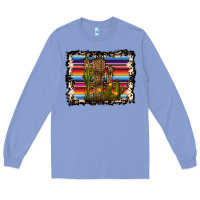 Colony Blue Serape Cactus Long Sleeve Tee - Bettercallsaul