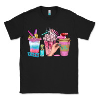 Black Nail Coffee Cups With Rings Bbs Classic Tee - BundleAndBundleShop
