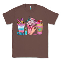Chestnut Nail Coffee Cups With Rings Bbs Classic Tee - BundleAndBundleShop