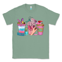 Sage Nail Coffee Cups With Rings Bbs Classic Tee - BundleAndBundleShop