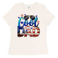 Bone Cool American Dad Ladies Tee - LillyAllenDesigns