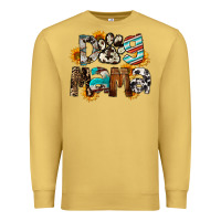 Antique Gold Dog Mama Mother's Day Premium Sweatshirt - FaDigitalArtStudio